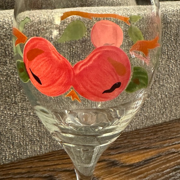 Vintage set of 4 Franciscan Apple Wine/Water glasses - Picture 6 of 6